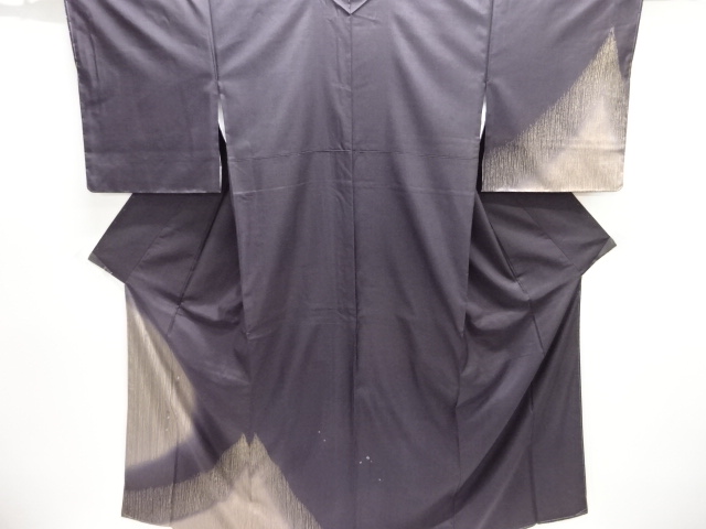 Japanese Kimono / Tsumugi Omeshi Silk